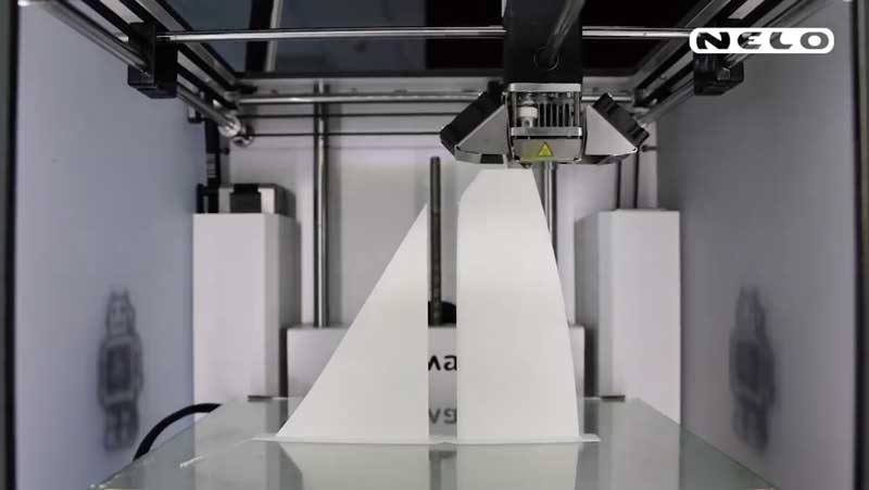 Nelo 3d Rudder Print