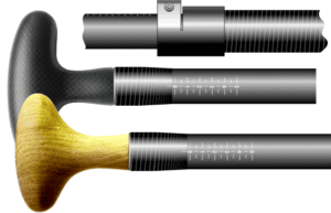 Plastic Adjuster for canoe outrigger boat paddle
