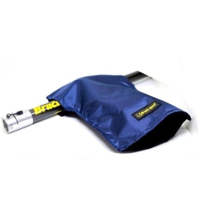 Pogie Standard Braca Standard Pogie, lighweight ballistic nylon sleeve covers about 9 inches from shaft