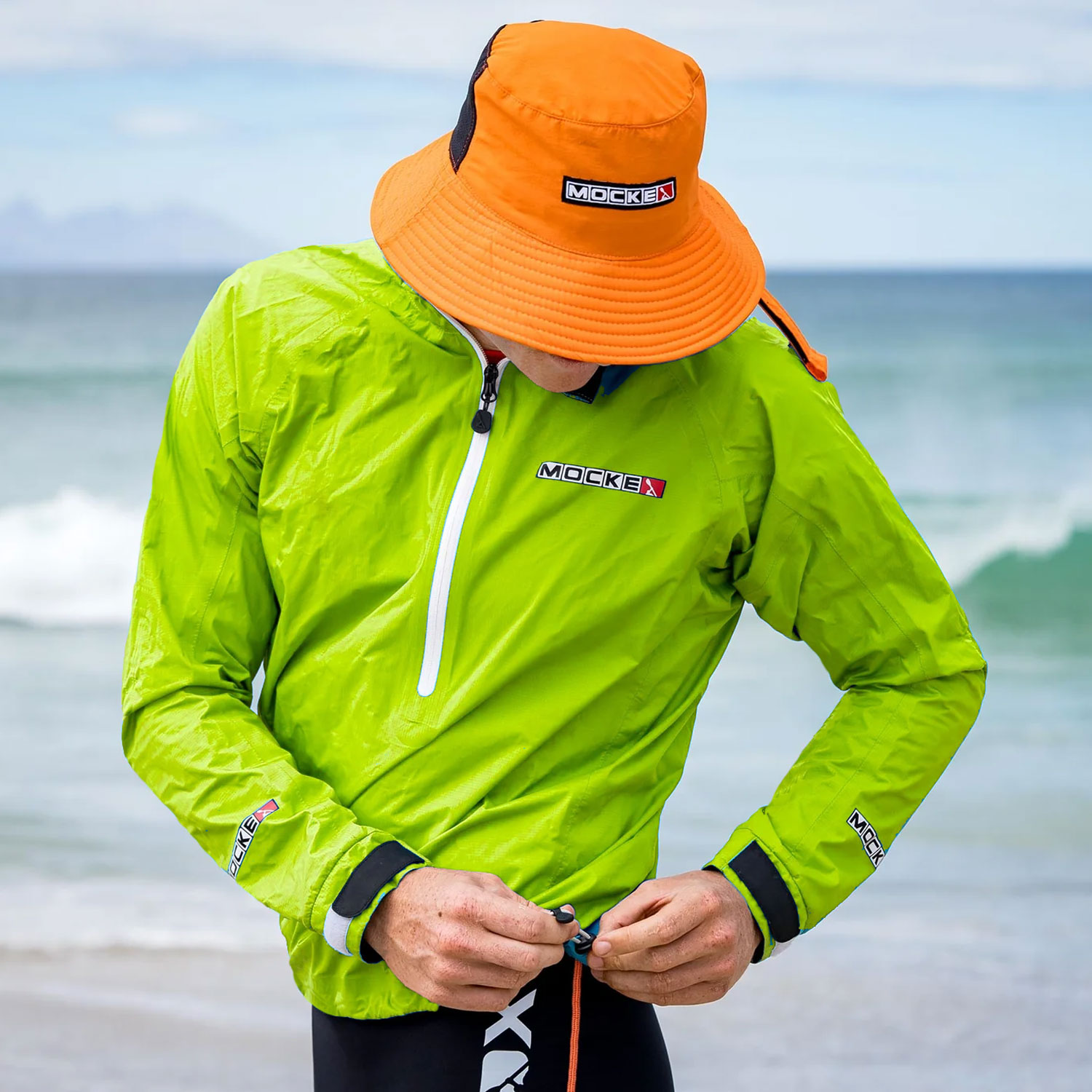 Surfski paddling jacket for more extreme weather